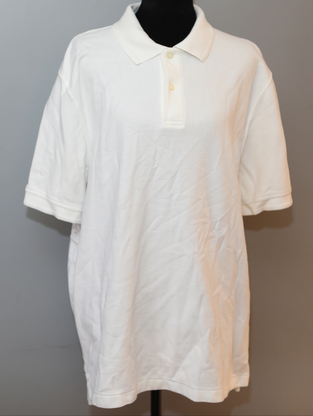 Classic Men's White Polo Shirt